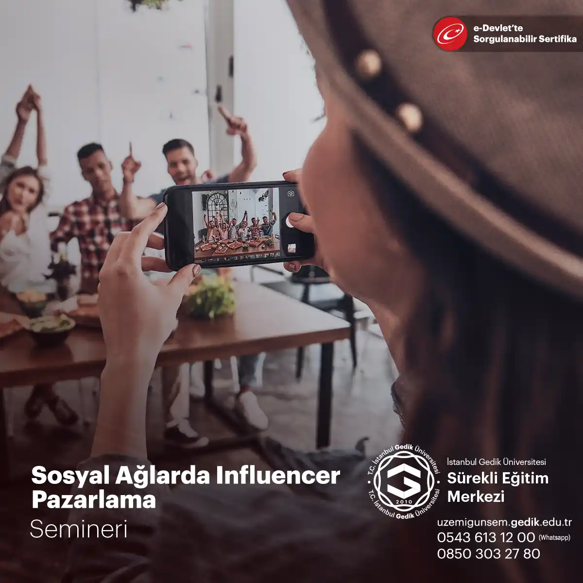 Sosyal Ağlarda Influencer Pazarlama Semineri